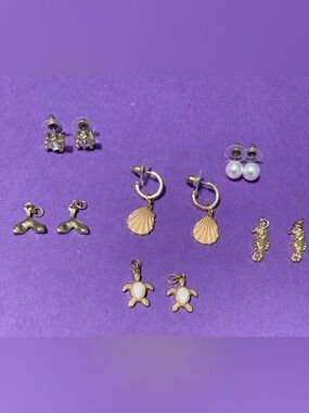 WOMENS EARRINGS  NWOT INTERCHANGEABLE
